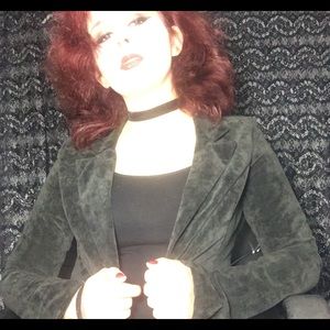 Show you mean business with this grey blazer.